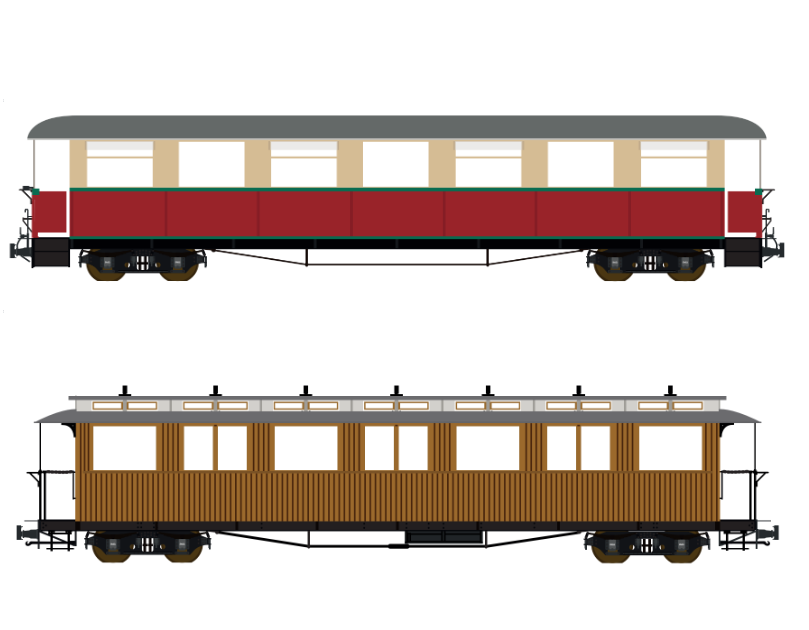 RTM Salonwagen a301-308 1511-1518